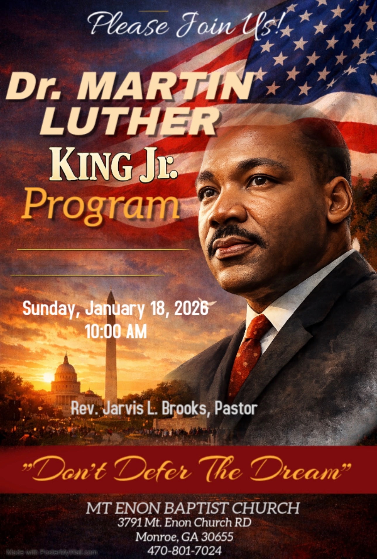 Dr. M.L.K. Annual Program